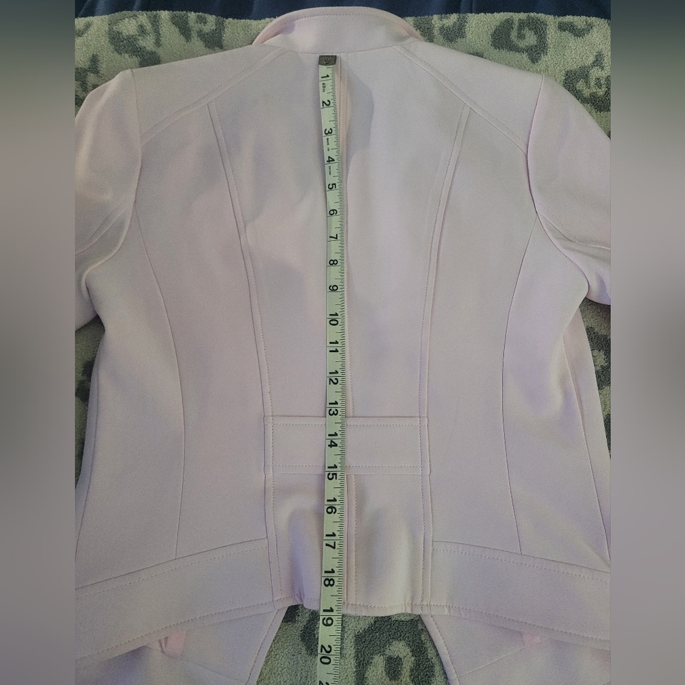 Women's Light Pink Moto Jacket - Picture 8 of 8